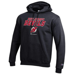 New Jersey Devils Champion Eco Powerblend Pullover Hoodie - Black | US 201078118