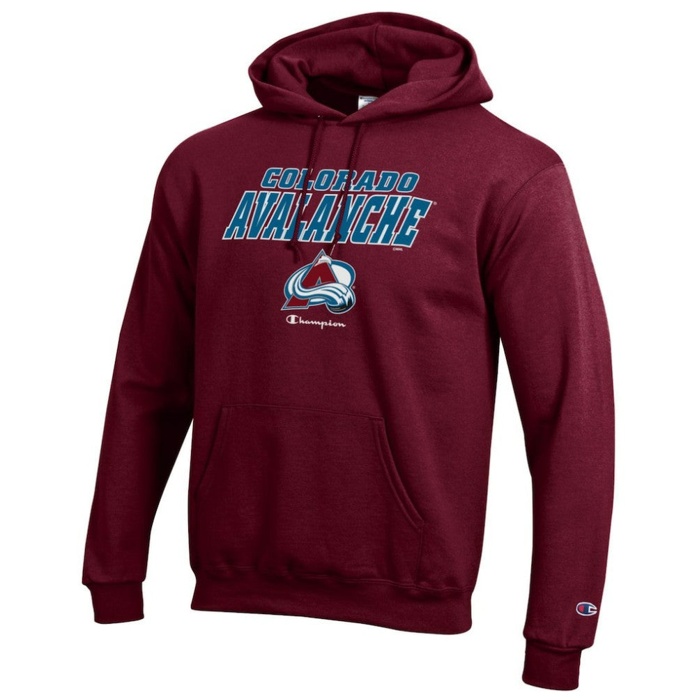 Colorado Avalanche Champion Eco Powerblend Pullover Hoodie - Burgundy | US 201078137