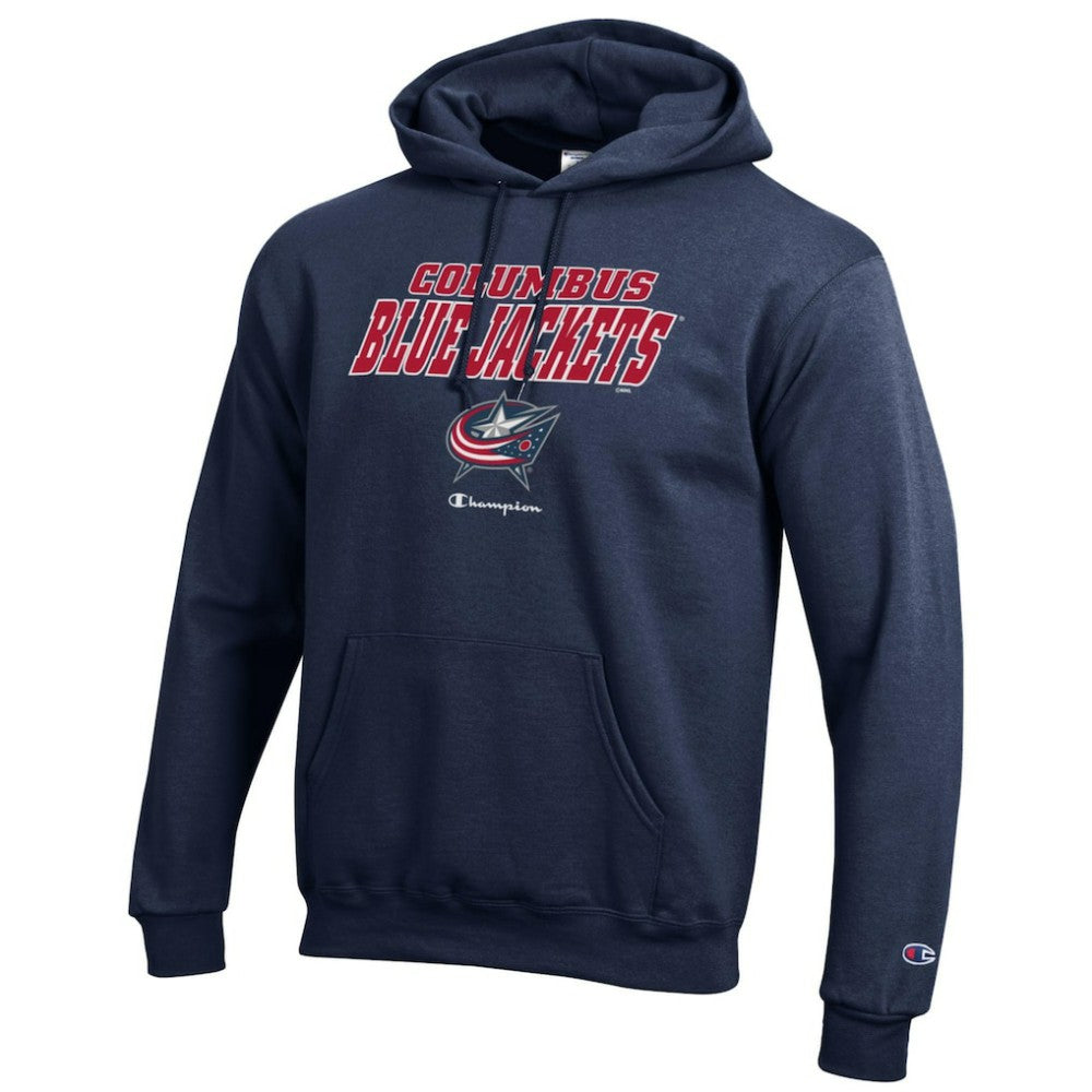 Columbus Blue Jackets Champion Eco Powerblend Pullover Hoodie - Navy | US 201078138