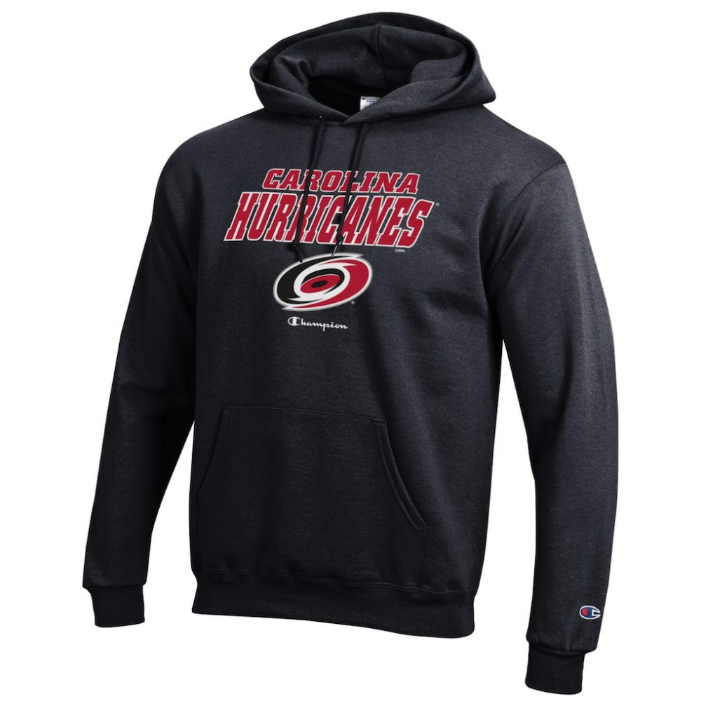 Carolina Hurricanes Champion Eco Powerblend Pullover Hoodie - Black | US 201078141