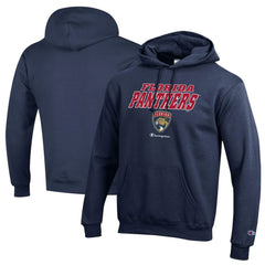Florida Panthers Champion Eco Powerblend Pullover Hoodie - Navy | US 201078142