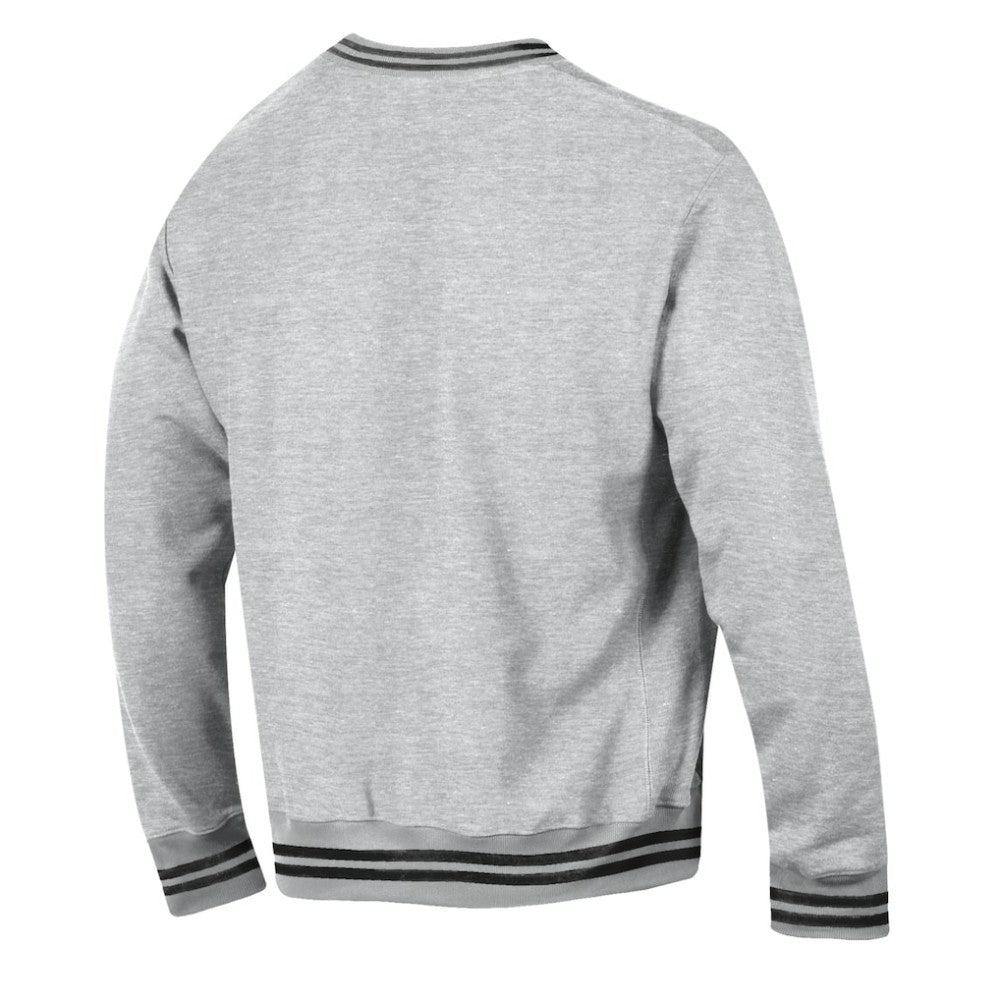 Philadelphia Flyers Champion Reverse Weave Yarn Dye Pullover Sweatshirt - Heather Gray | US 201078153