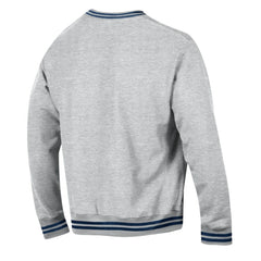 Vancouver Canucks Champion Reverse Weave Yarn Dye Pullover Sweatshirt - Heather Gray | US 201078173