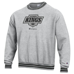 Los Angeles Kings Champion Reverse Weave Yarn Dye Pullover Sweatshirt - Heather Gray | US 201078176