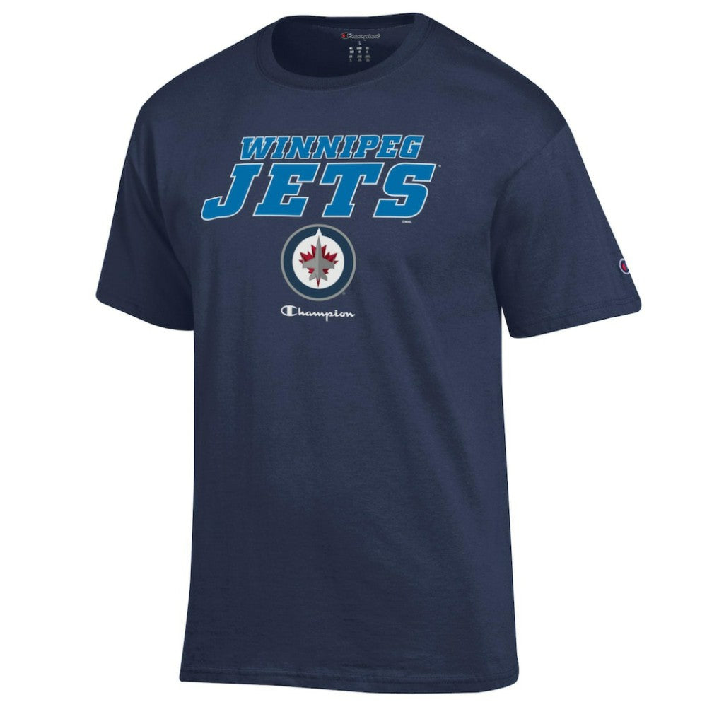 Winnipeg Jets Champion Jersey T-Shirt - Navy | US 201078177