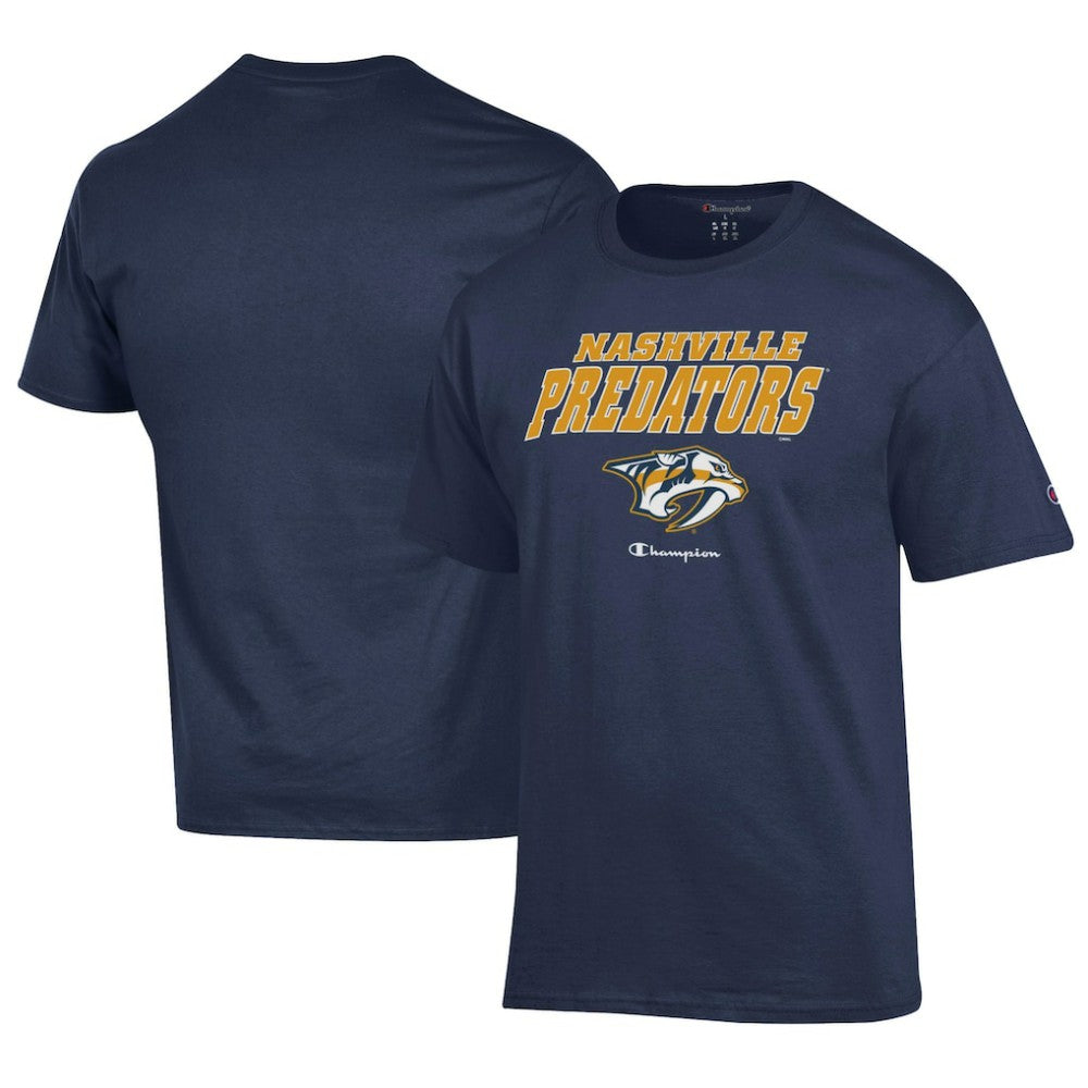 Nashville Predators Champion Jersey T-Shirt - Navy | US 201078179