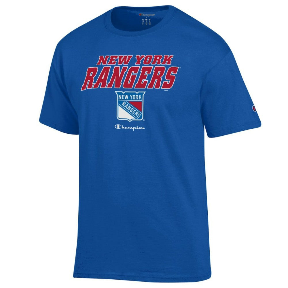 New York Rangers Champion Jersey T-Shirt - Royal | US 201078182