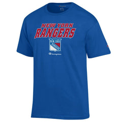 New York Rangers Champion Jersey T-Shirt - Royal | US 201078182