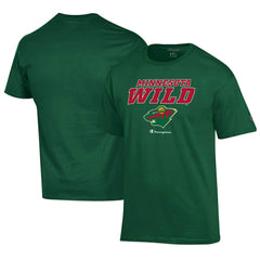 Minnesota Wild Champion Jersey T-Shirt - Hunter Green | US 201078185
