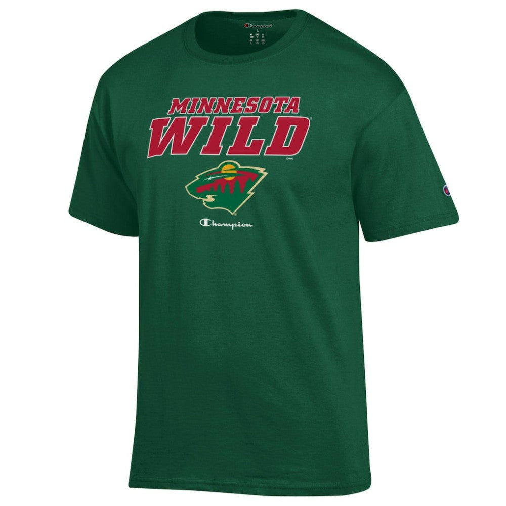 Minnesota Wild Champion Jersey T-Shirt - Hunter Green | US 201078185