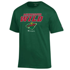 Minnesota Wild Champion Jersey T-Shirt - Hunter Green | US 201078185
