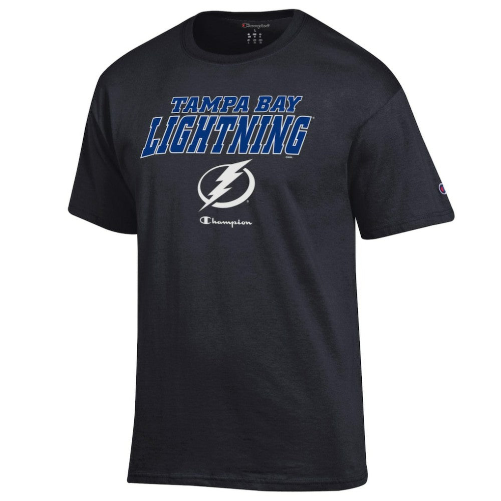 Tampa Bay Lightning Champion Jersey T-Shirt - Black | US 201078190