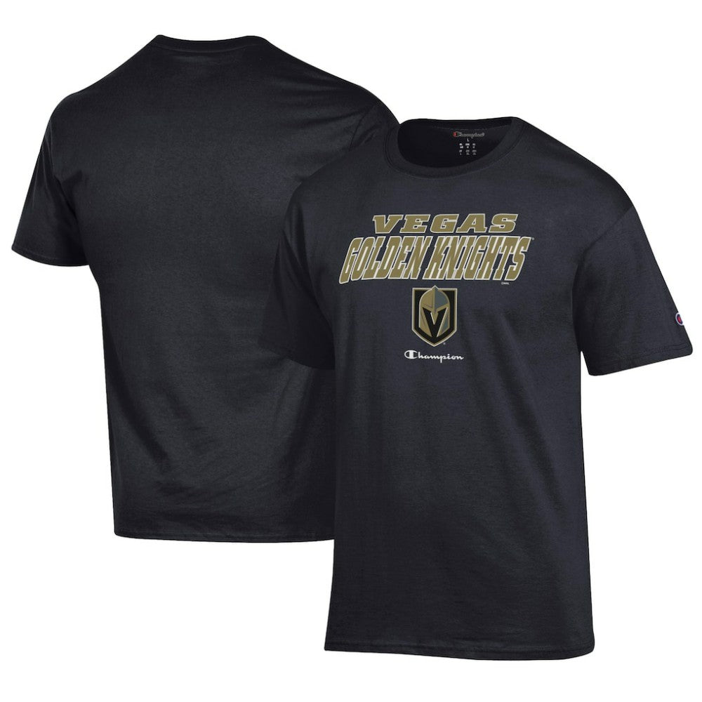 Vegas Golden Knights Champion Jersey T-Shirt - Black | US 201078193