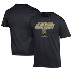 Vegas Golden Knights Champion Jersey T-Shirt - Black | US 201078193