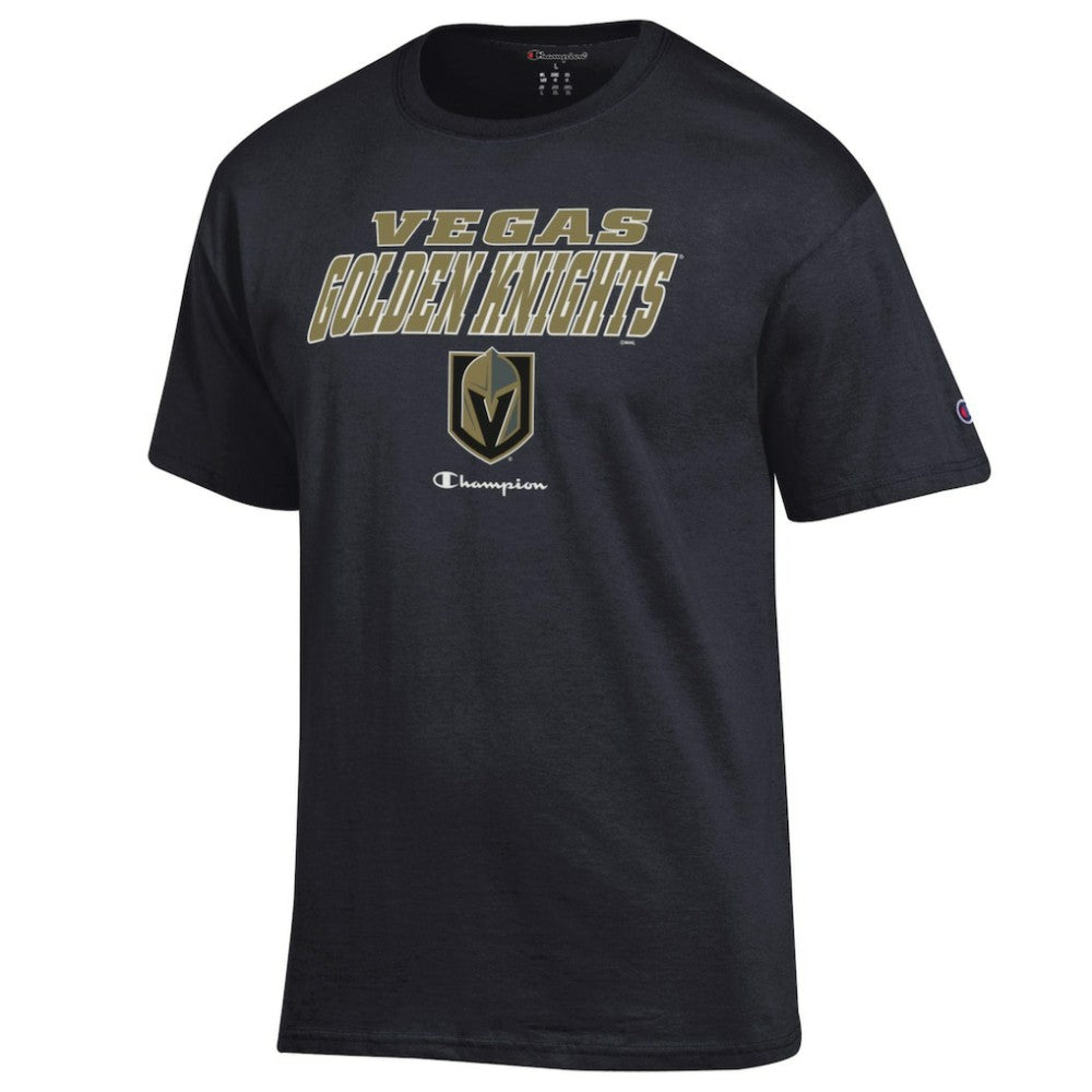Vegas Golden Knights Champion Jersey T-Shirt - Black | US 201078193
