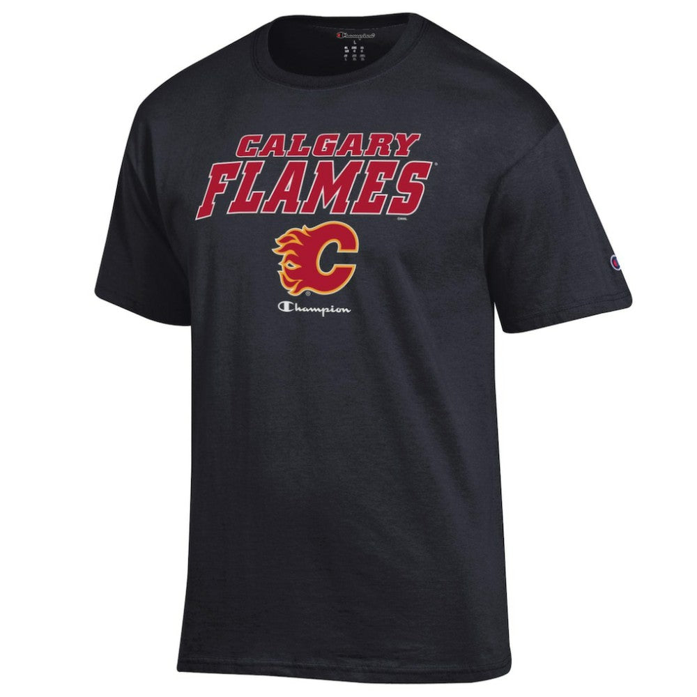 Calgary Flames Champion Jersey T-Shirt - Black | US 201078204