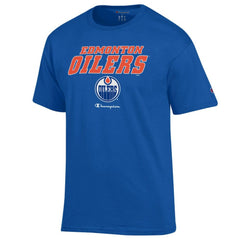 Edmonton Oilers Champion Jersey T-Shirt - Royal | US 201078205