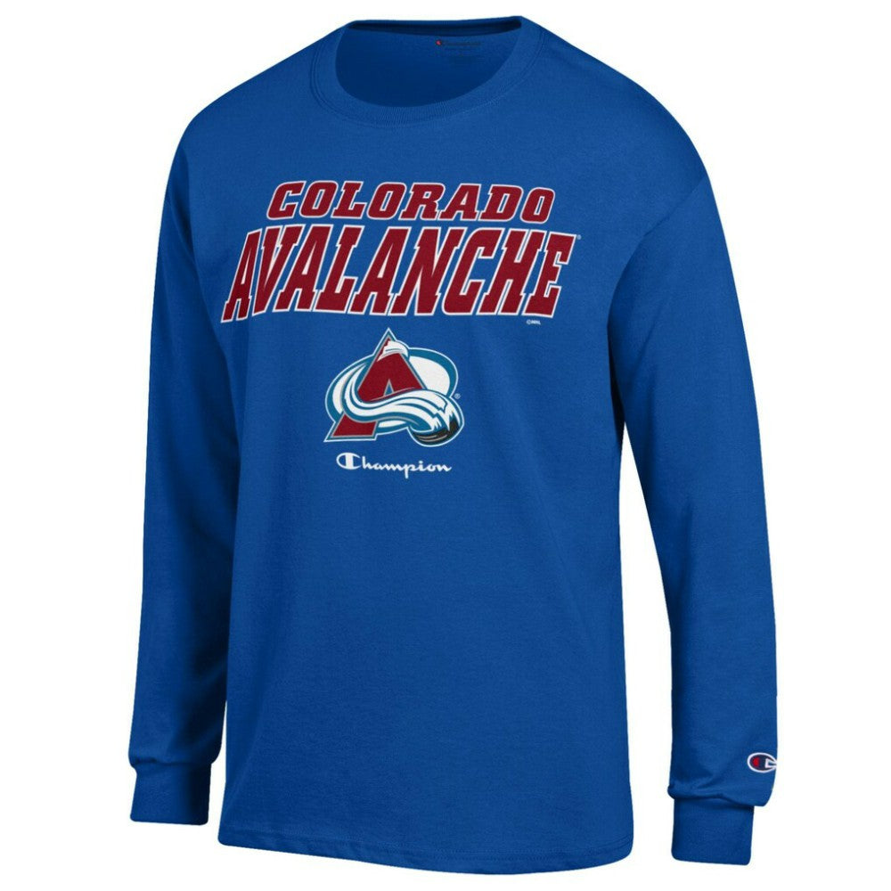 Colorado Avalanche Champion Long-Sleeve Jersey T-Shirt - Royal | US 201078217