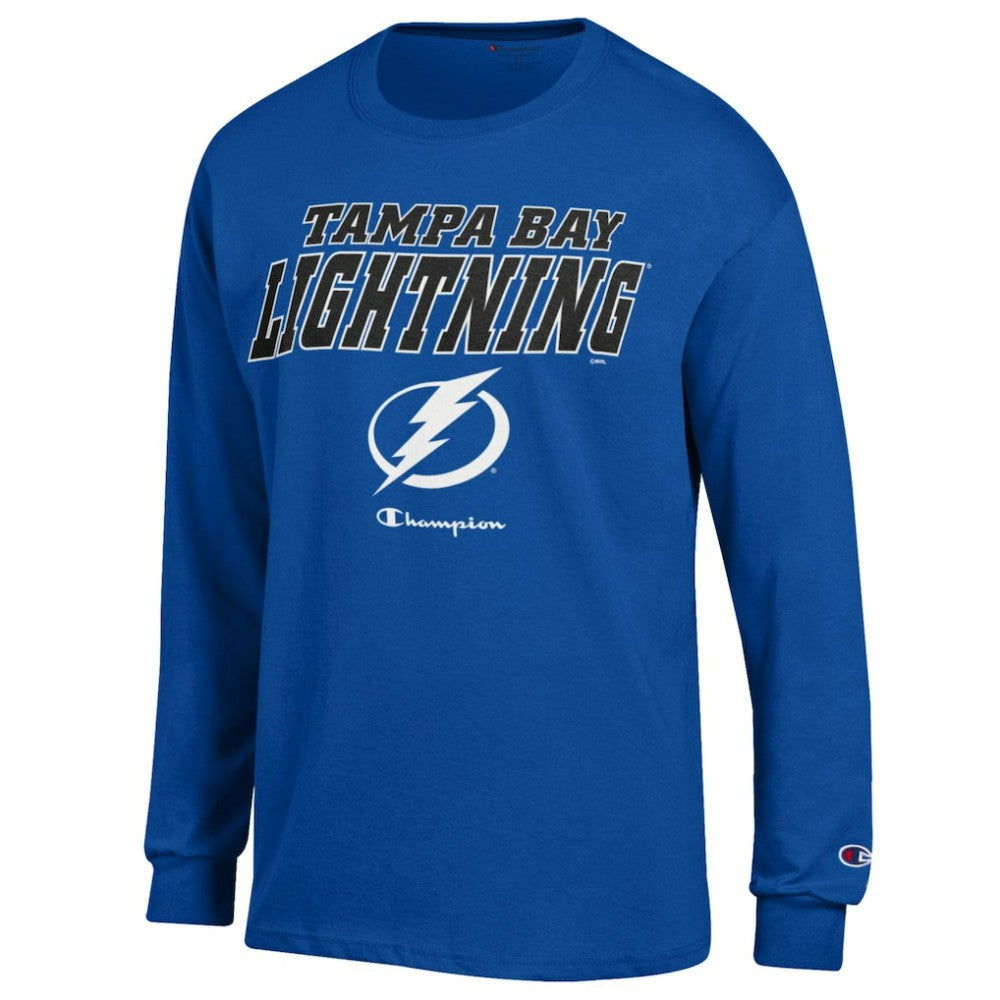 Tampa Bay Lightning Champion Long-Sleeve Jersey T-Shirt - Royal | US 201078226