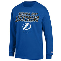 Tampa Bay Lightning Champion Long-Sleeve Jersey T-Shirt - Royal | US 201078226