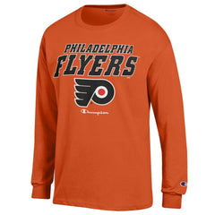 Philadelphia Flyers Champion Long-Sleeve Jersey T-Shirt - Orange | US 201078234