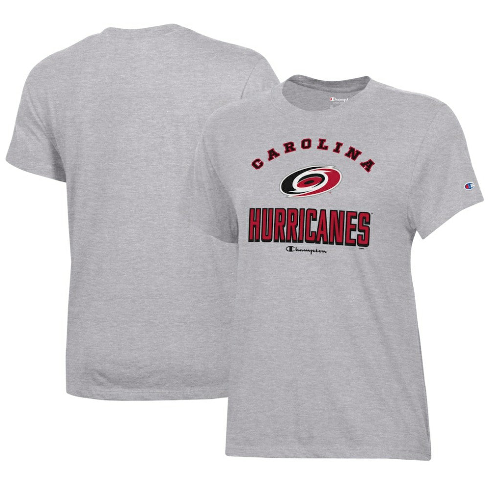 Carolina Hurricanes Champion Women's Core T-Shirt - Heather Gray | US 201078245