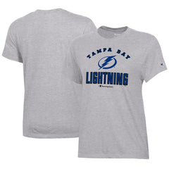 Tampa Bay Lightning Champion Women's Core T-Shirt - Heather Gray | US 201078256