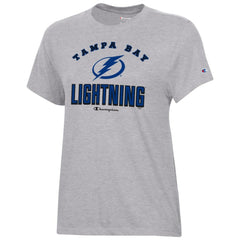 Tampa Bay Lightning Champion Women's Core T-Shirt - Heather Gray | US 201078256