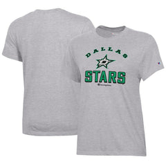 Dallas Stars Champion Women's Core T-Shirt - Heather Gray | US 201078258