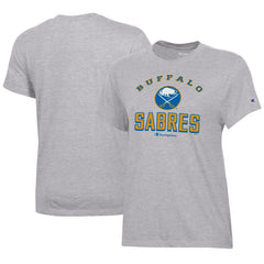 Buffalo Sabres Champion Women's Core T-Shirt - Heather Gray | US 201078265