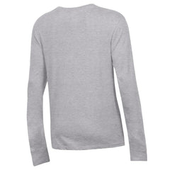Nashville Predators Champion Women's Core Long Sleeve T-Shirt - Heather Gray | US 201078273