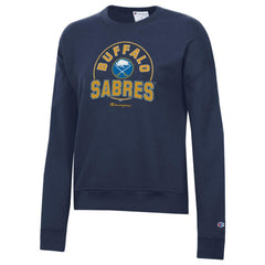 Buffalo Sabres Champion Women's Powerblend Pullover Sweatshirt - Navy | US 201078331
