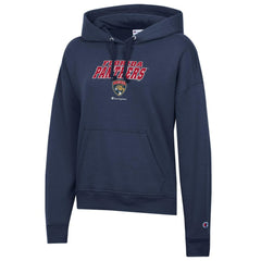 Florida Panthers Champion Women's Powerblend Fleece Pullover Hoodie - Navy | US 201078337