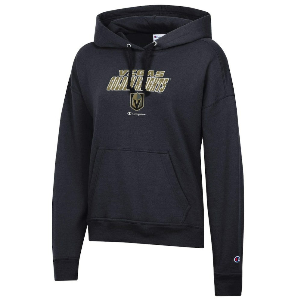 Vegas Golden Knights Champion Women's Powerblend Fleece Pullover Hoodie - Black | US 201078360