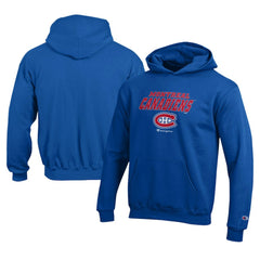 Montreal Canadiens Champion Youth Eco Powerblend Pullover Hoodie - Royal | US 201078367