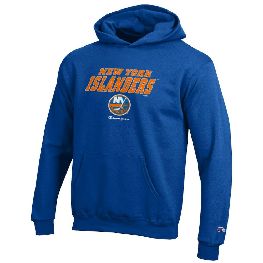 New York Islanders Champion Youth Eco Powerblend Pullover Hoodie - Royal | US 201078370