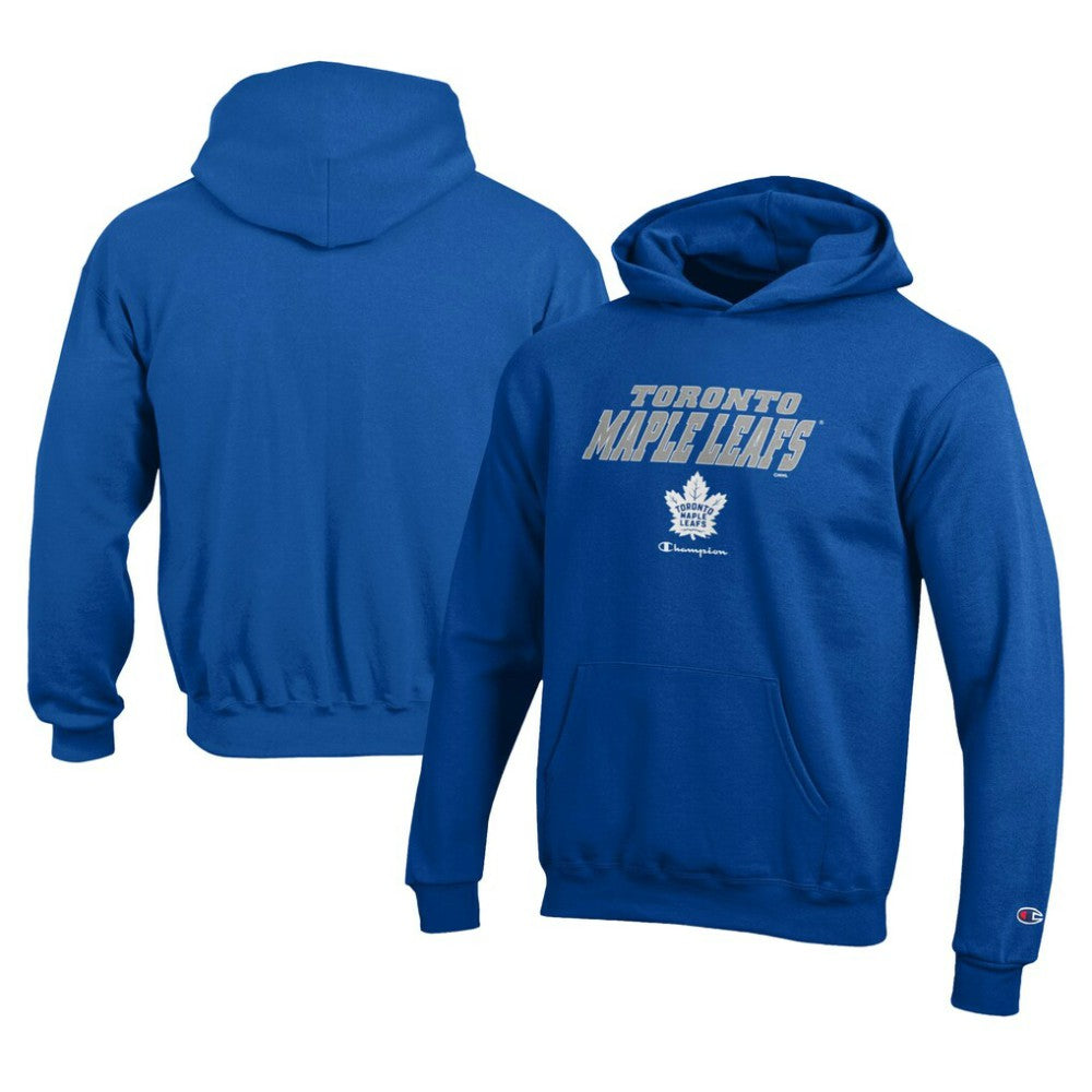 Toronto Maple Leafs Champion Youth Eco Powerblend Pullover Hoodie - Royal | US 201078379
