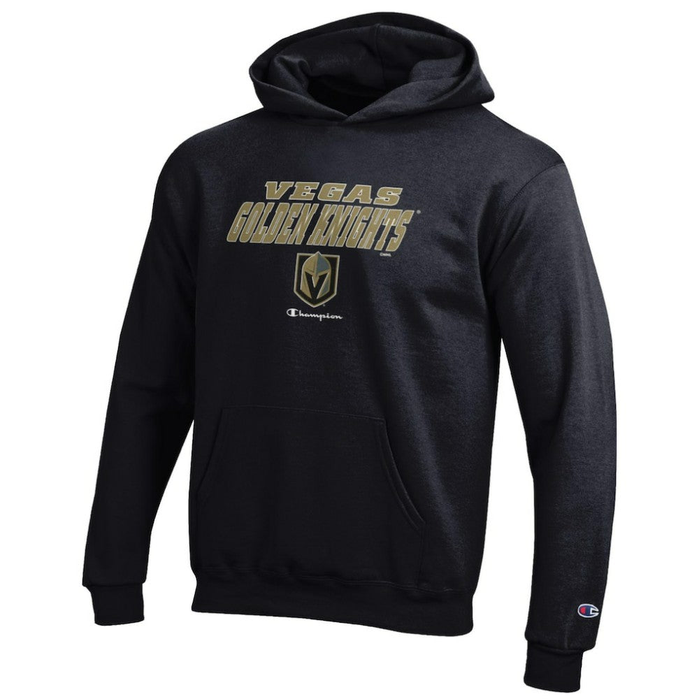 Vegas Golden Knights Champion Youth Eco Powerblend Pullover Hoodie - Black | US 201078381