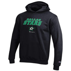 Dallas Stars Champion Youth Eco Powerblend Pullover Hoodie - Black | US 201078386