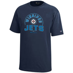 Winnipeg Jets Champion Youth Jersey T-Shirt - Navy | US 201078397