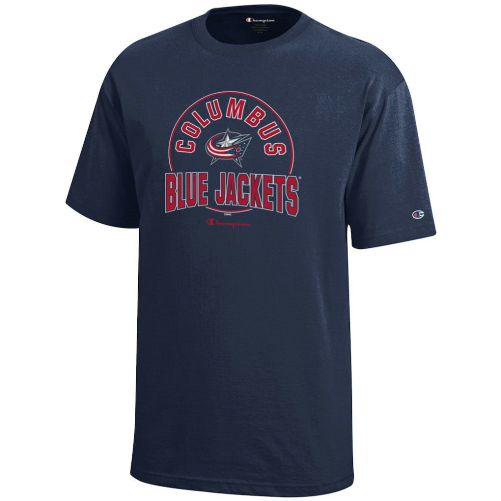 Columbus Blue Jackets Champion Youth Jersey T-Shirt - Navy | US 201078411