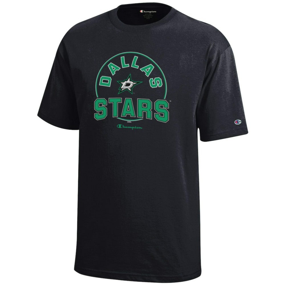 Dallas Stars Champion Youth Jersey T-Shirt - Black | US 201078412