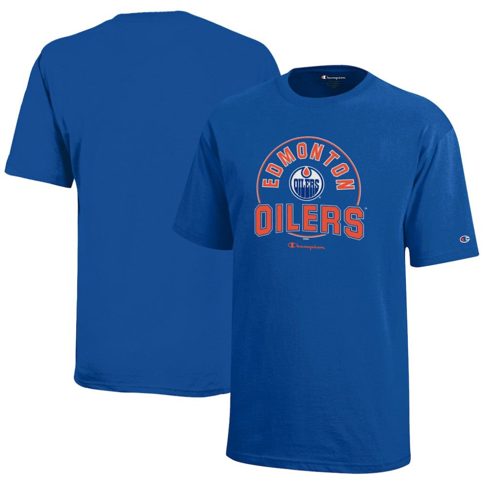 Edmonton Oilers Champion Youth Jersey T-Shirt - Royal | US 201078414