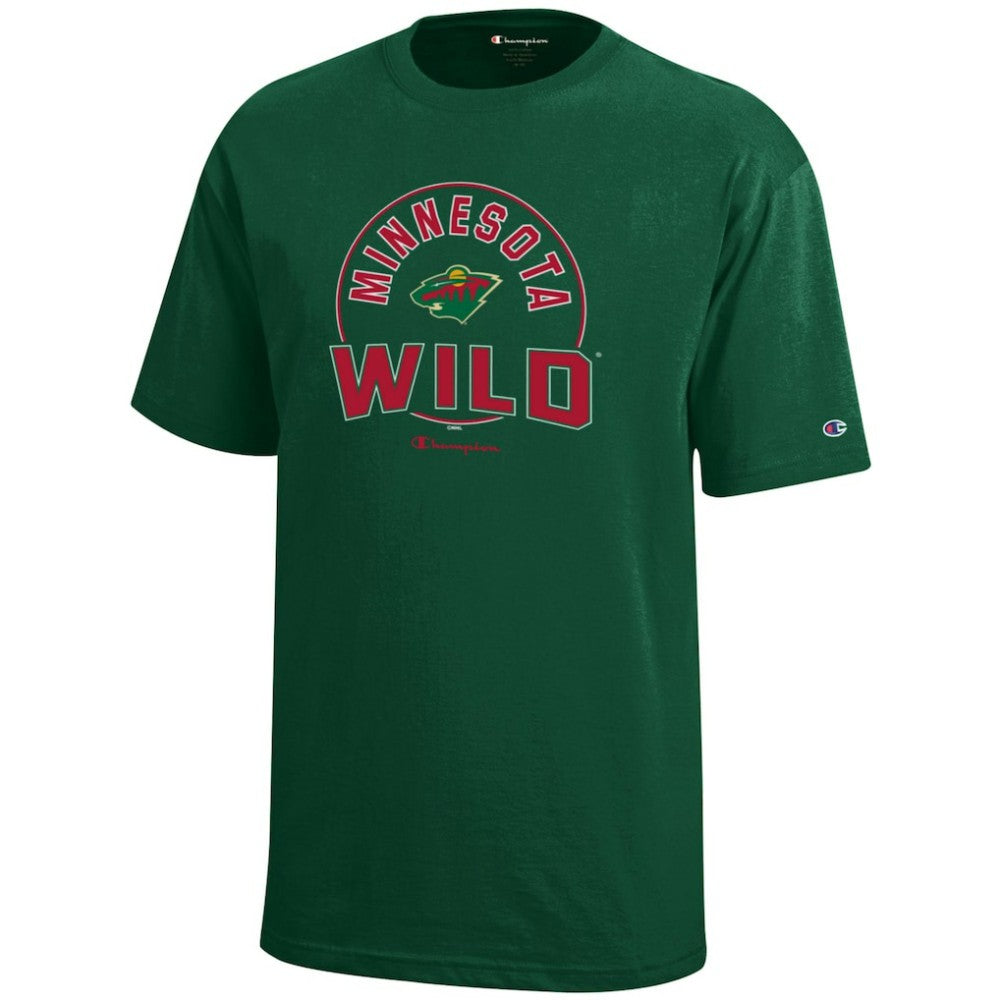 Minnesota Wild Champion Youth Jersey T-Shirt - Hunter Green | US 201078416