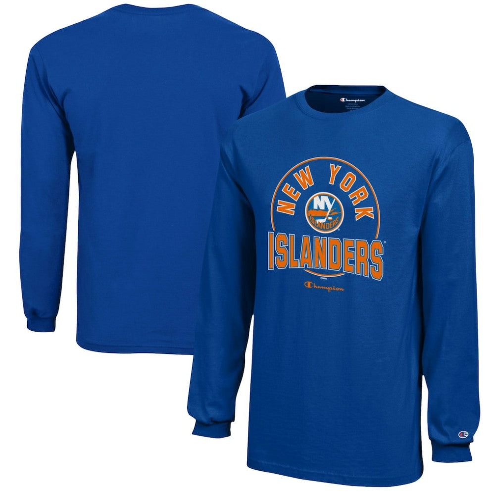 New York Islanders Champion Youth Long-Sleeve Jersey T-Shirt - Royal | US 201078432
