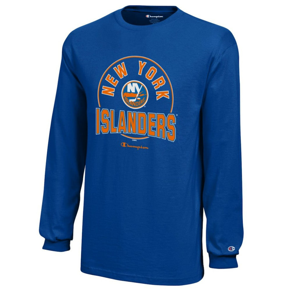 New York Islanders Champion Youth Long-Sleeve Jersey T-Shirt - Royal | US 201078432