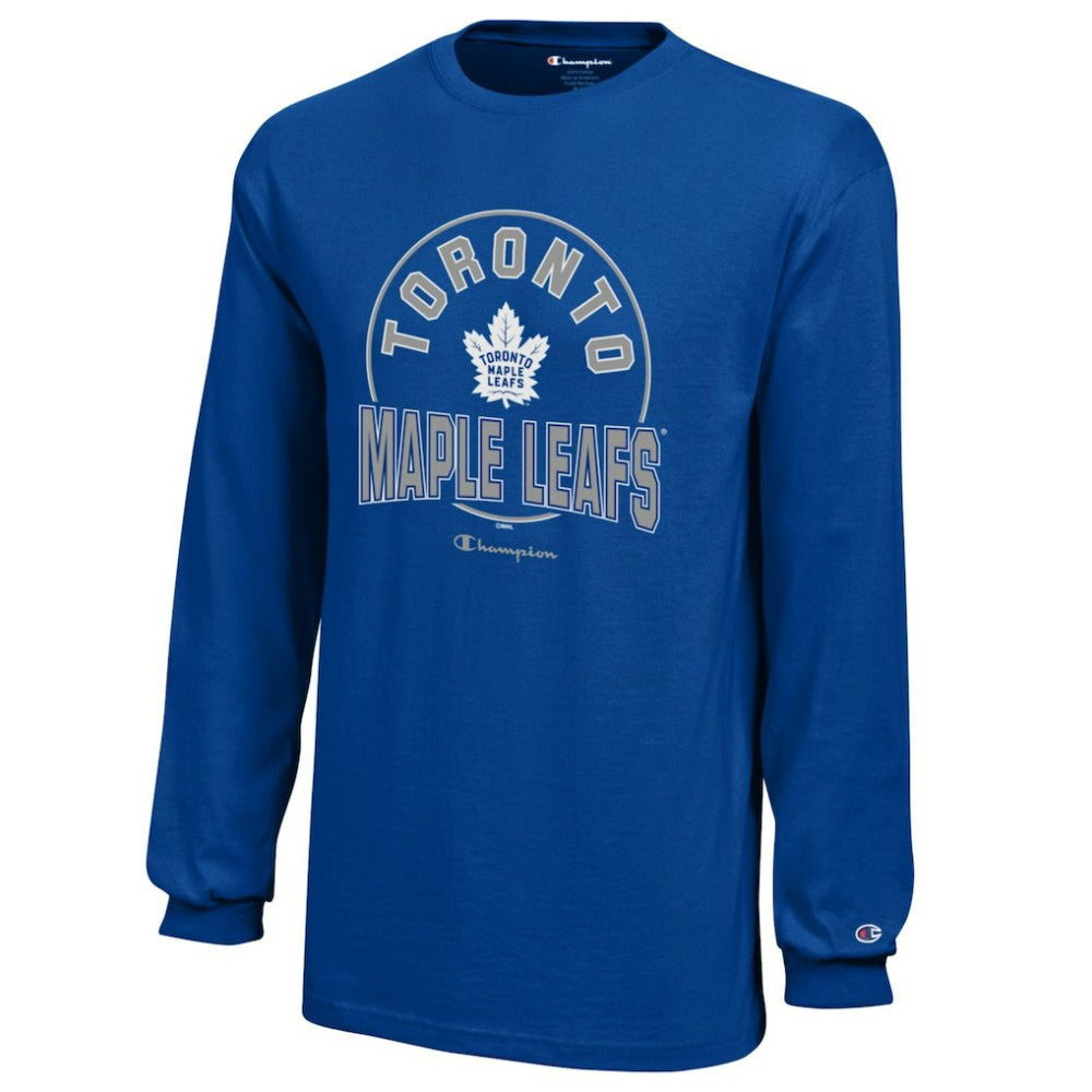 Toronto Maple Leafs Champion Youth Long-Sleeve Jersey T-Shirt - Royal | US 201078442