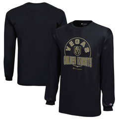 Vegas Golden Knights Champion Youth Long-Sleeve Jersey T-Shirt - Black | US 201078446