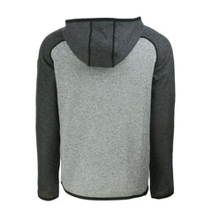 Denver Broncos Cutter & Buck Americana Mainsail Full-Zip Hooded Jacket - Heather Gray/Heather Charcoal Jackets