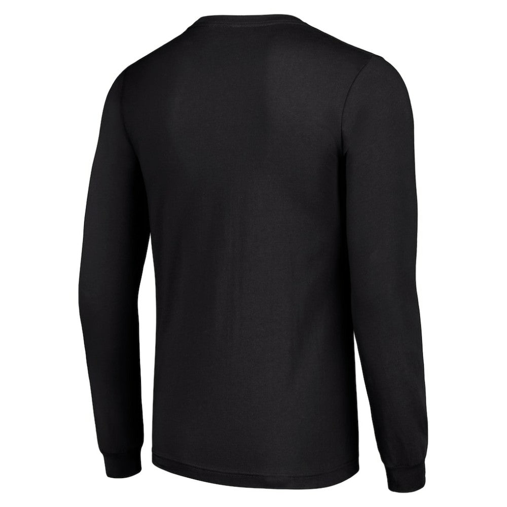 Pittsburgh Penguins Starter Retro Graphic Long Sleeve Crew T-Shirt - Black | US 201083237